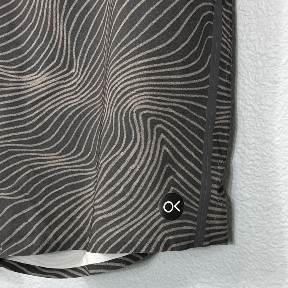 Outerknown Geometric (Wave) Patterned Swim Shorts - image 1